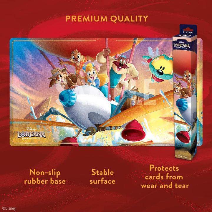 Lorcana TCG Playmat - Rescue Rangers Away!