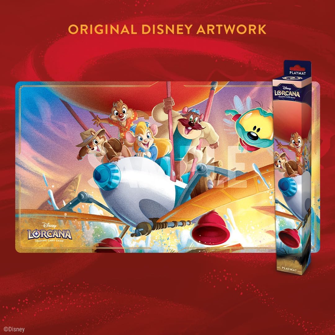 Lorcana TCG Playmat - Rescue Rangers Away!