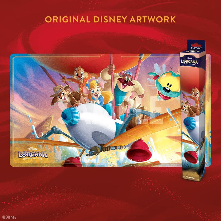 Lorcana TCG Playmat - Rescue Rangers Away!
