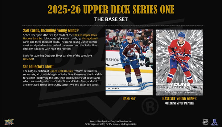 2025-26 Upper Deck Series 1 Retail Tin