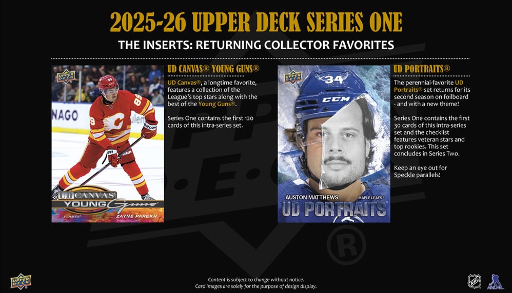 2025-26 Upper Deck Series 1 Retail Tin