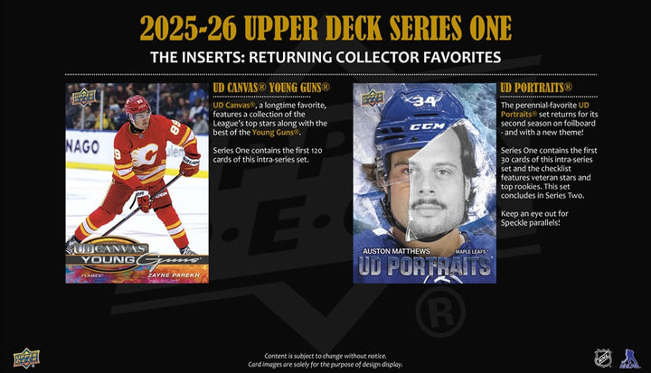 2025-26 Upper Deck Series 1 Retail Tin