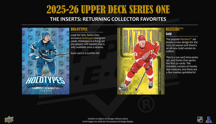 2025-26 Upper Deck Series 1 Retail Tin