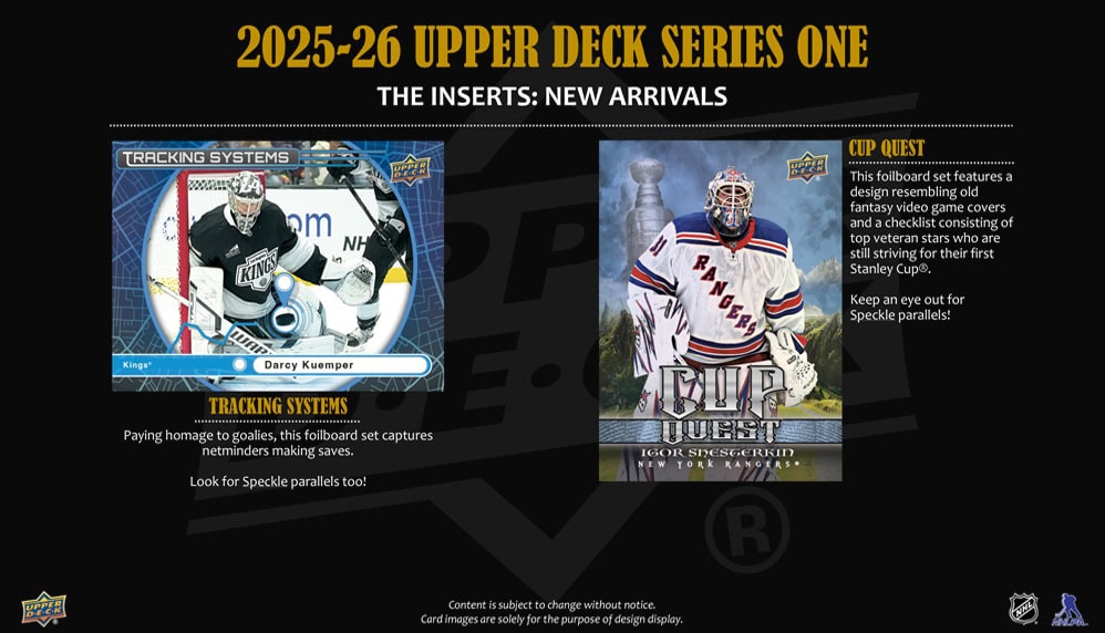 2025-26 Upper Deck Series 1 Retail Tin