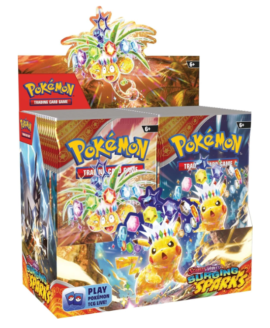 Pokémon Scarlet & Violet Surging Sparks Booster Box