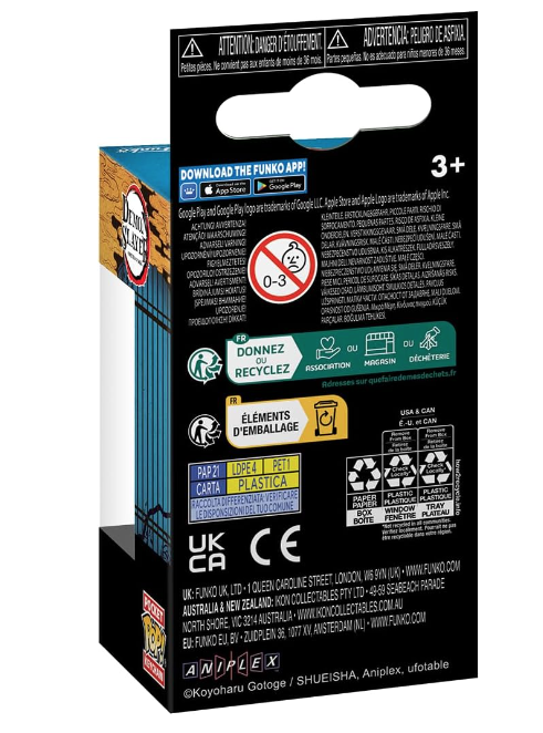 Funko Pop! Keychain: Demon Slayer - Muscle Mouse