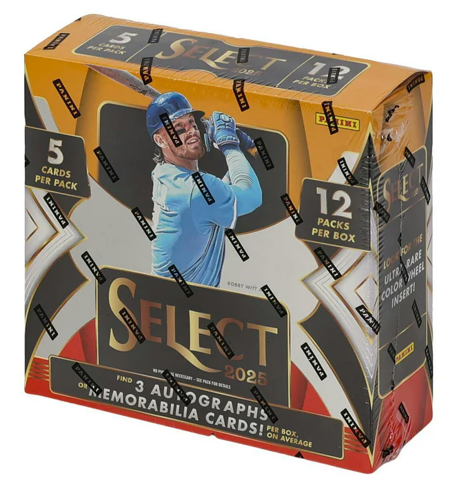 2025 Panini Select Baseball Hobby Box