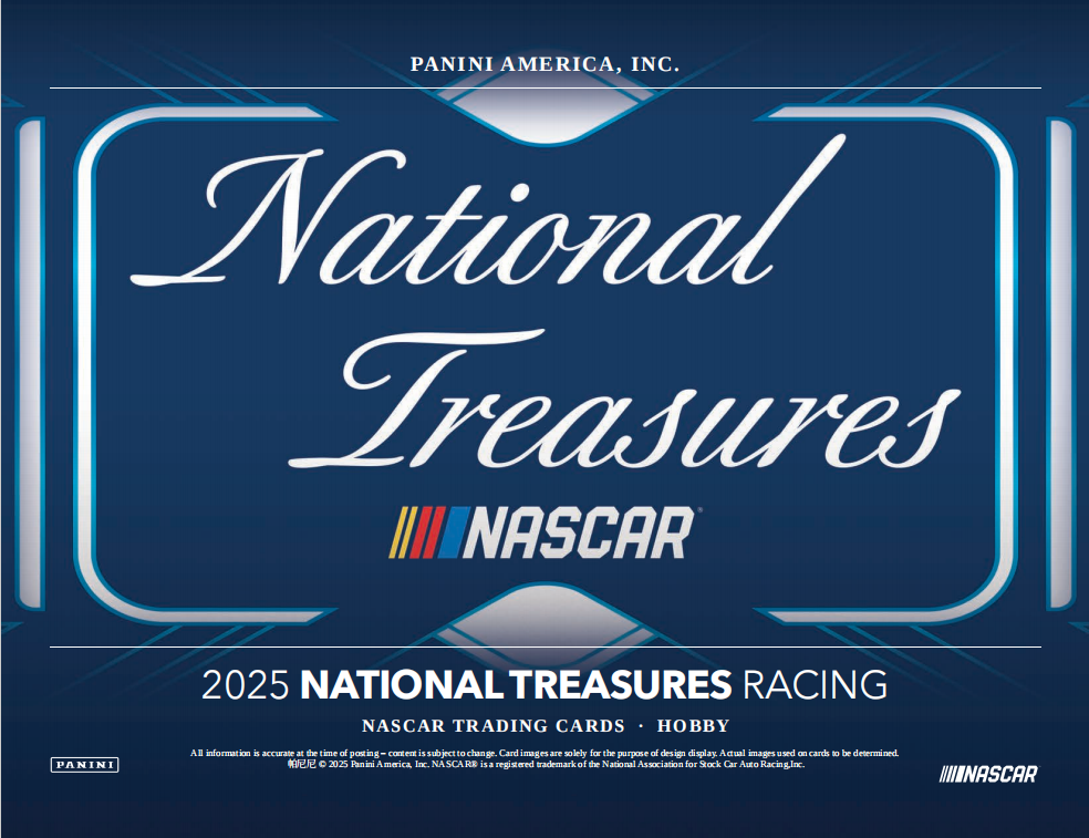 2025 Panini National Treasures NASCAR Racing Hobby Box