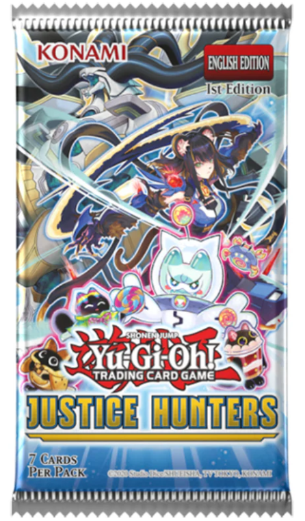 Yu-Gi-Oh Justice Hunters Booster Pack