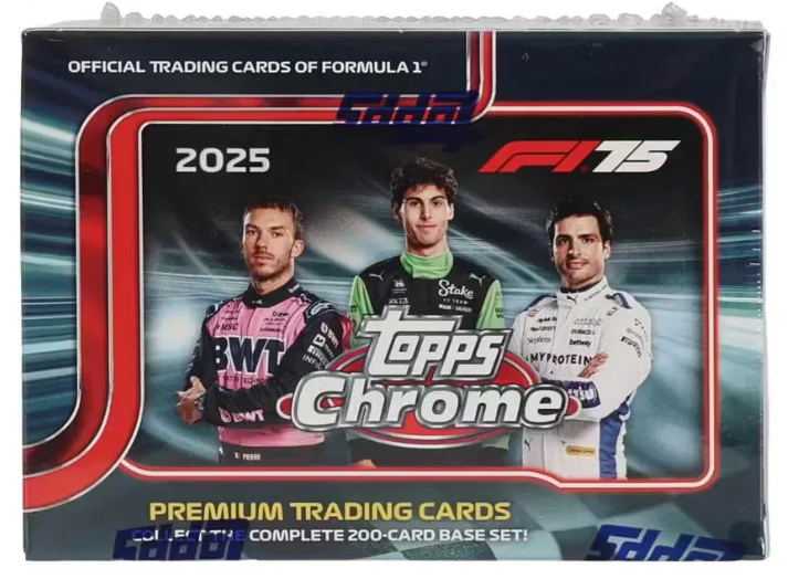 2025 Topps Chrome Formula 1 Racing Value Box