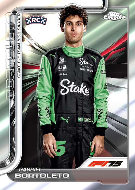 2025 Topps Chrome Formula 1 Racing Value Box