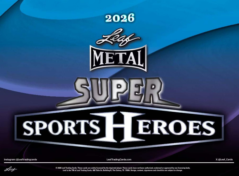 2026 Leaf  Metal Super Sports Heroes Multi-Sport