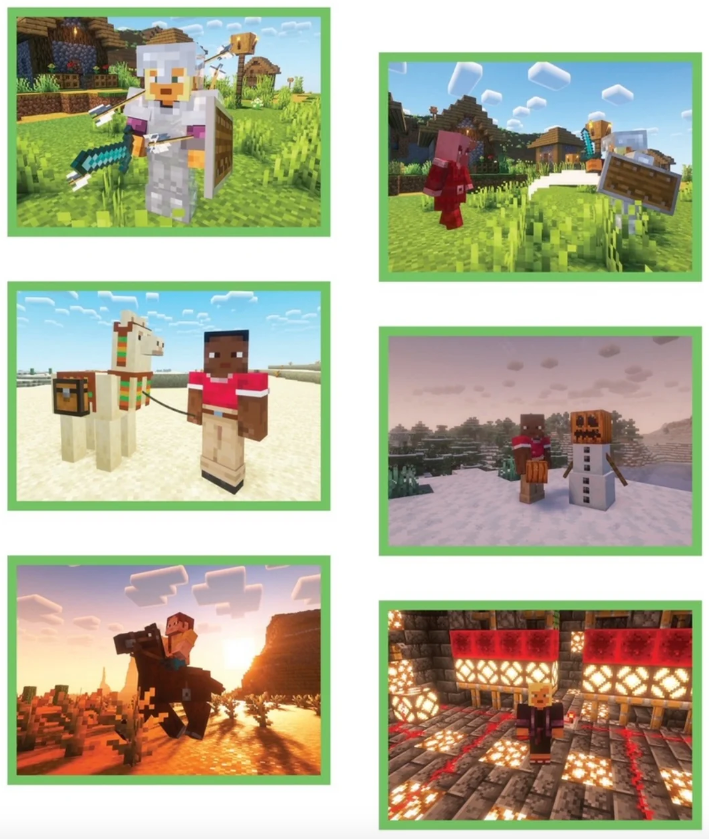 Panini Minecraft 15th Anniversary Celebration Sticker Pack