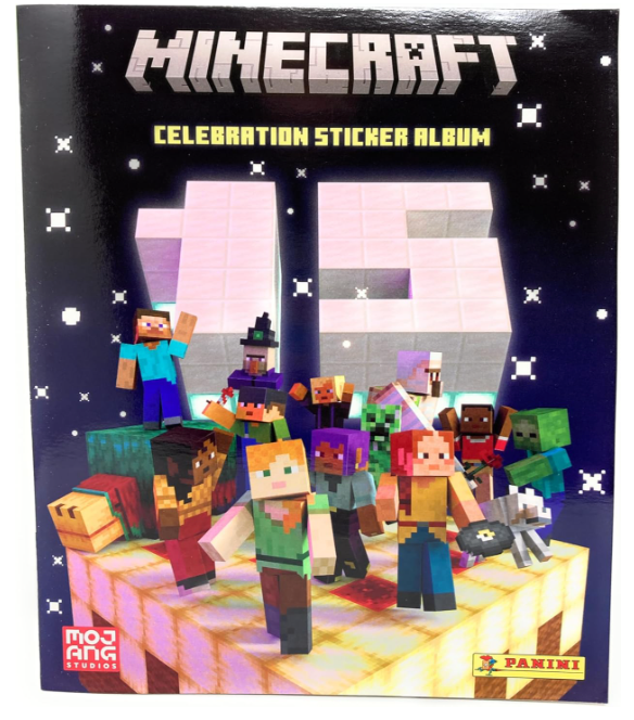 Panini Minecraft 15th Anniversary Celebration Sticker Album