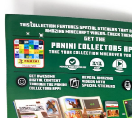 Panini Minecraft 15th Anniversary Celebration Sticker Album