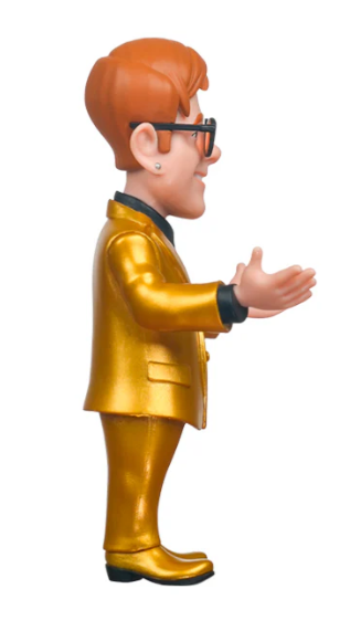 MINIX Elton John Gold Suit Model – Collectible Action 12cm Figure Music Icon Range for Fans