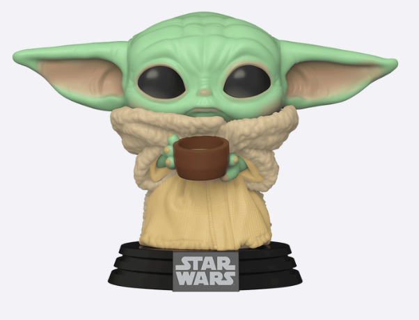 Funko Pop! Star Wars: The Mandalorian - The Child with Cup, Multicolor #318