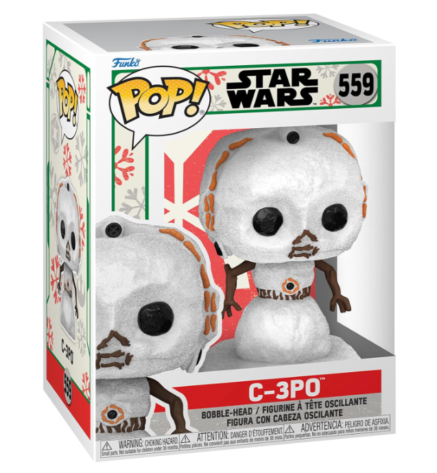 Funko Pop! Star Wars Holiday: C-3PO Snowman 559