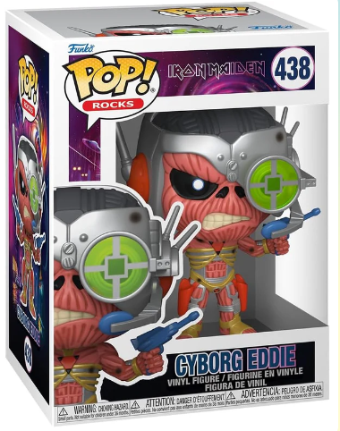 Funko POP Rocks Cyborg Eddie #438 - Iron Maiden