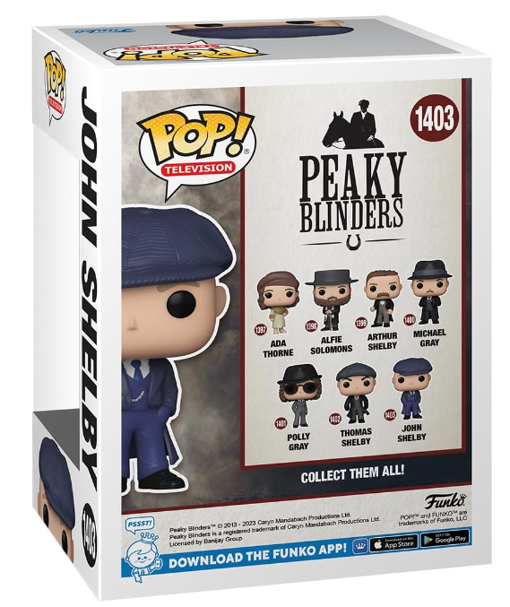 Funko Pop! TV: Peaky Blinders - John Shelby 1403
