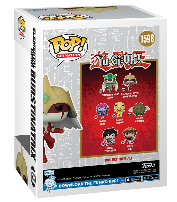 Funko Pop! Animation: Yu-Gi-Oh! - Elemental Hero Burstinatrix 1598
