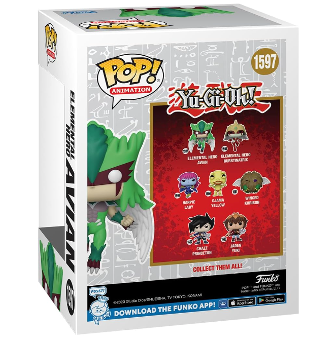 Funko Pop! Animation: Yu-Gi-Oh! - Elemental Hero Avian 1597