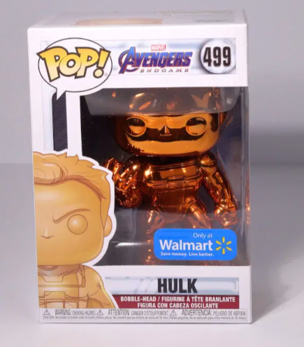 Hulk (Orange Chrome) #499 Funko Pop! - Marvel - Special Edition