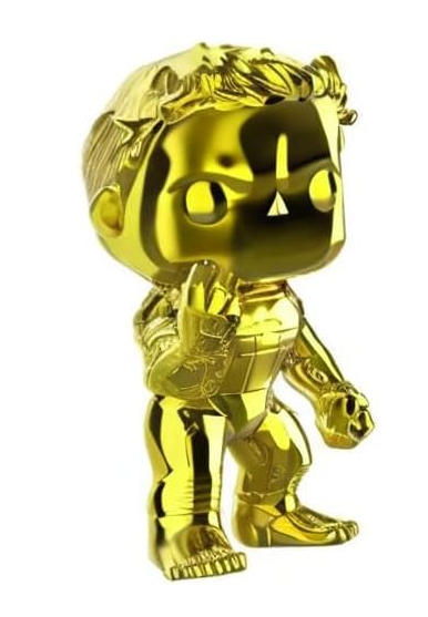 Yellow Gold Chrome Hulk #499 Marvel Endgame Snap Walmart Exclusive Funko Pop