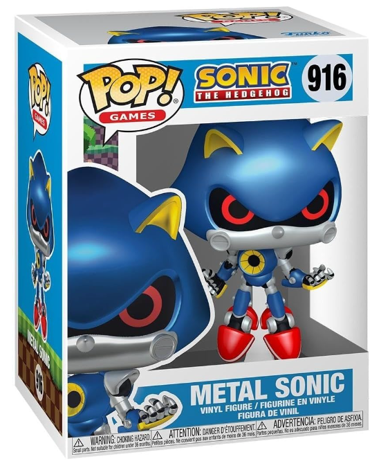 Funko Pop! Games: Sonic The Hedgehog - Metal Sonic 916