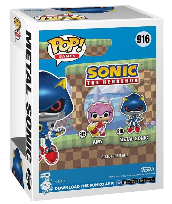 Funko Pop! Games: Sonic The Hedgehog - Metal Sonic 916