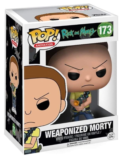 Funko POP Animation Rick & Morty-Weaponized Morty Action Figure