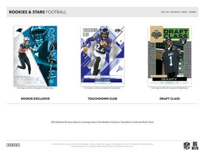 2025 Panini Football Rookies and Stars Hobby Box