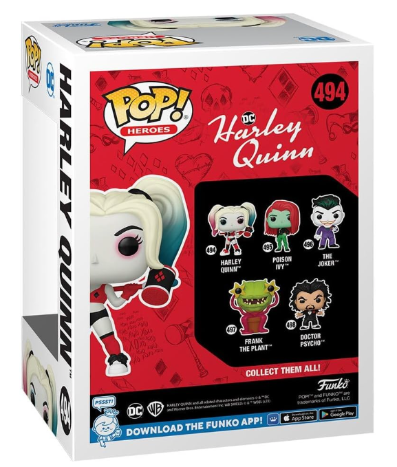 POP! DC Heroes: Harley Quinn - Harley Quinn #494
