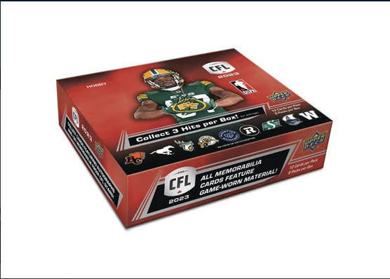 2023 Upper Deck CFL Hobby Box