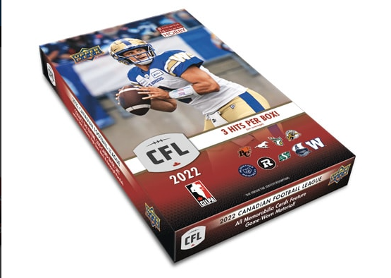 2022 Upper Deck CFL Hobby Box