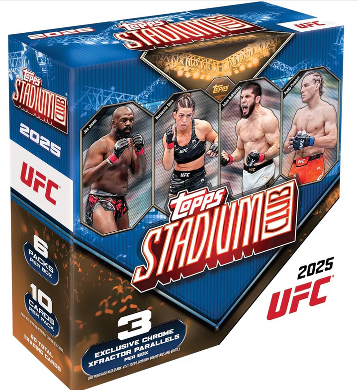2025 Topps Stadium Club UFC Mega Box
