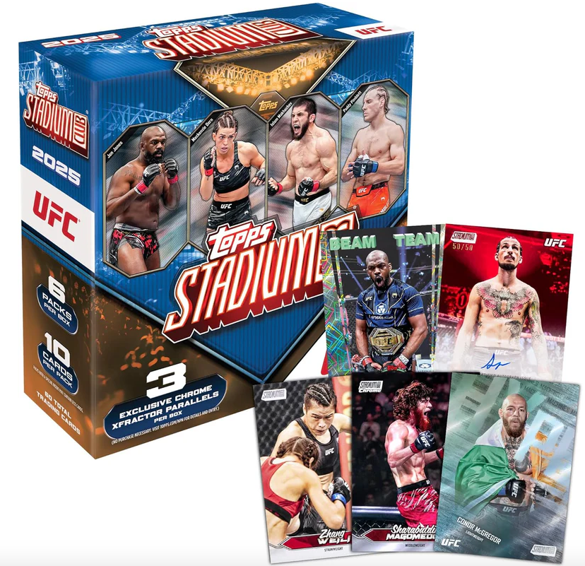 2025 Topps Stadium Club UFC Mega Box