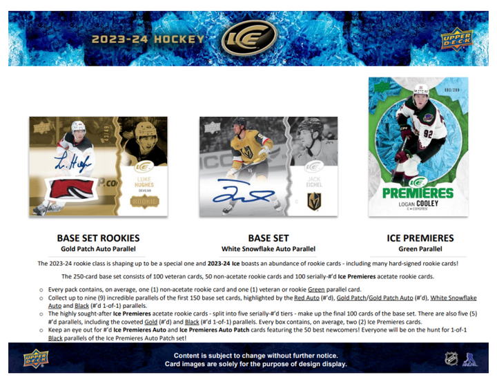 2023-2024 Upper Deck Ice Hobby Box