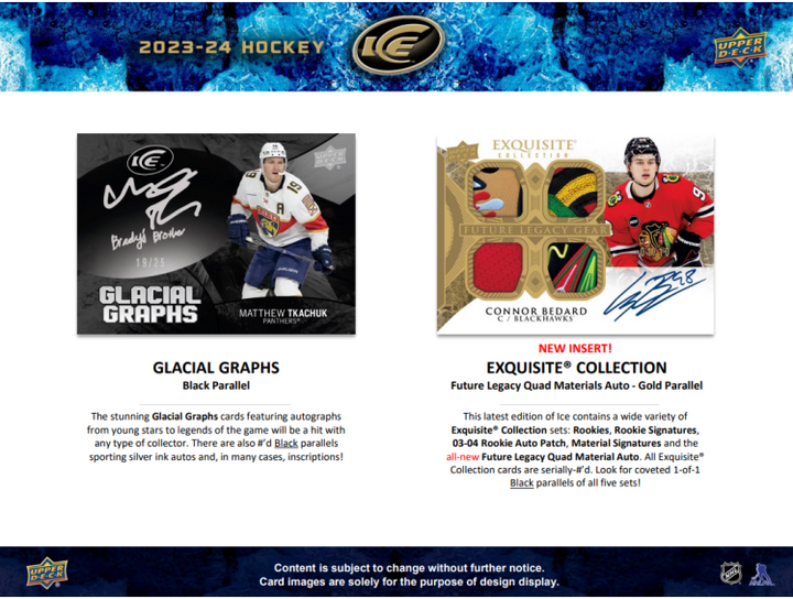 2023-2024 Upper Deck Ice Hobby Box