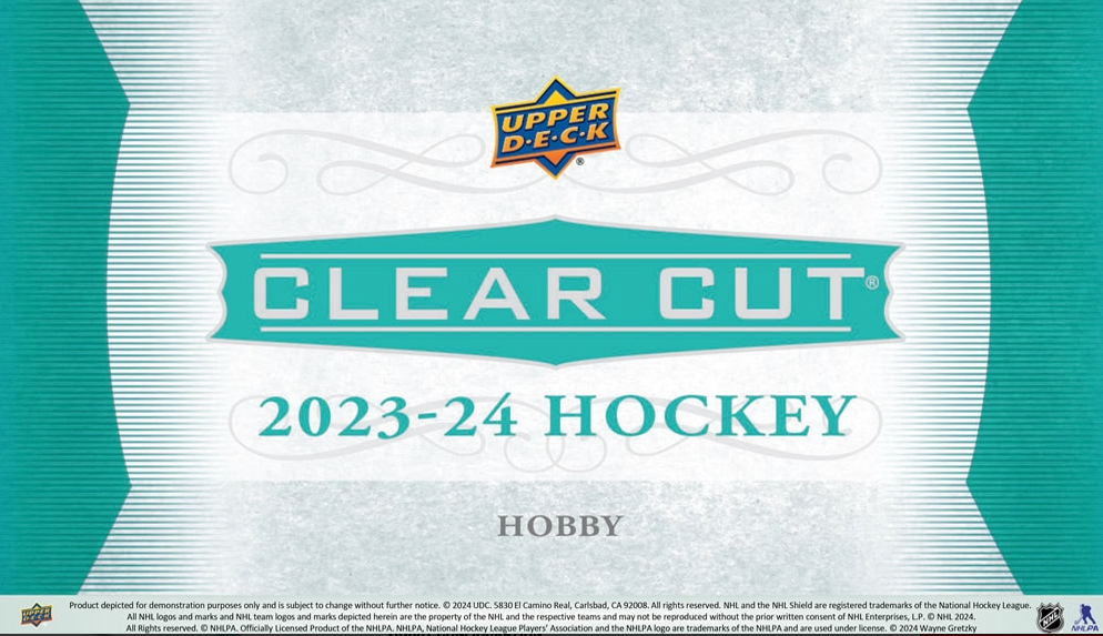 2023-24 Upper Deck Clear Cut Hobby Box