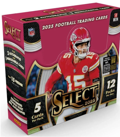 2025 Panini Select NFL Trading Card Box (Hobby)