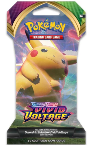 Sword & Shield Vivid Voltage Sleeved Booster Pack