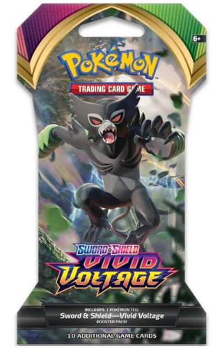 Sword & Shield Vivid Voltage Sleeved Booster Pack
