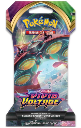 Sword & Shield Vivid Voltage Sleeved Booster Pack