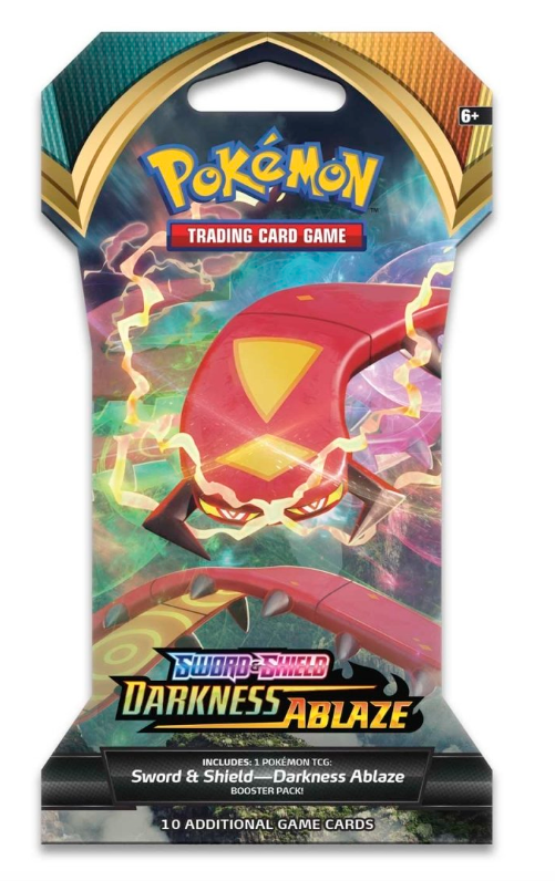 Pokémon TCG: Sword & Shield-Darkness Ablaze Sleeved Booster Pack