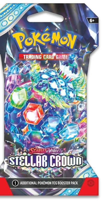 Pokémon TCG: Scarlet & Violet-Stellar Crown Sleeved Booster Pack