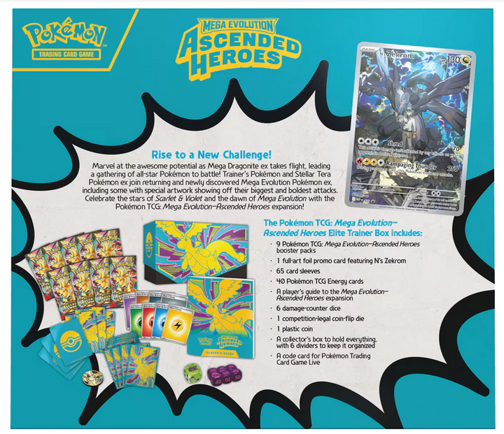 Pokémon Ascended Heroes Elite Trainer Box