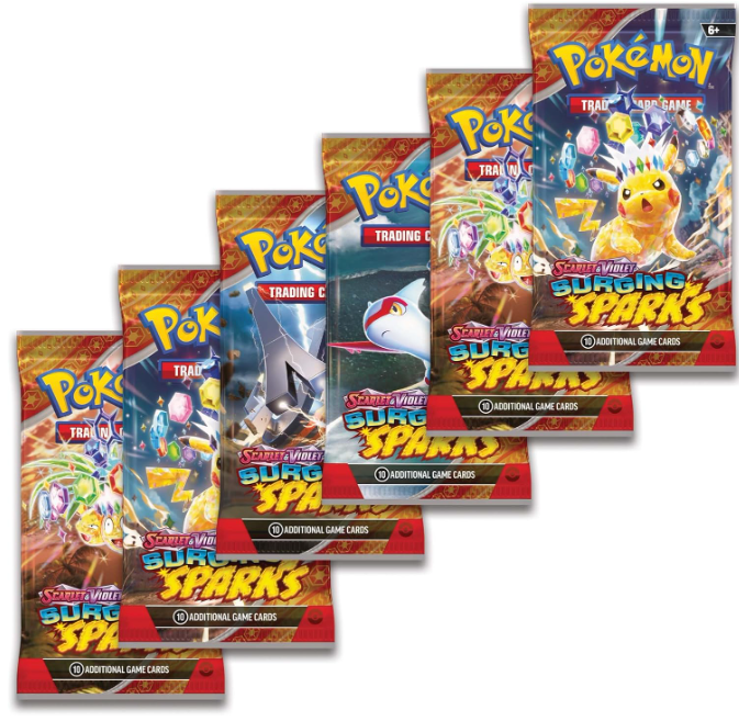 Pokémon Surging Spark Booster Bundle