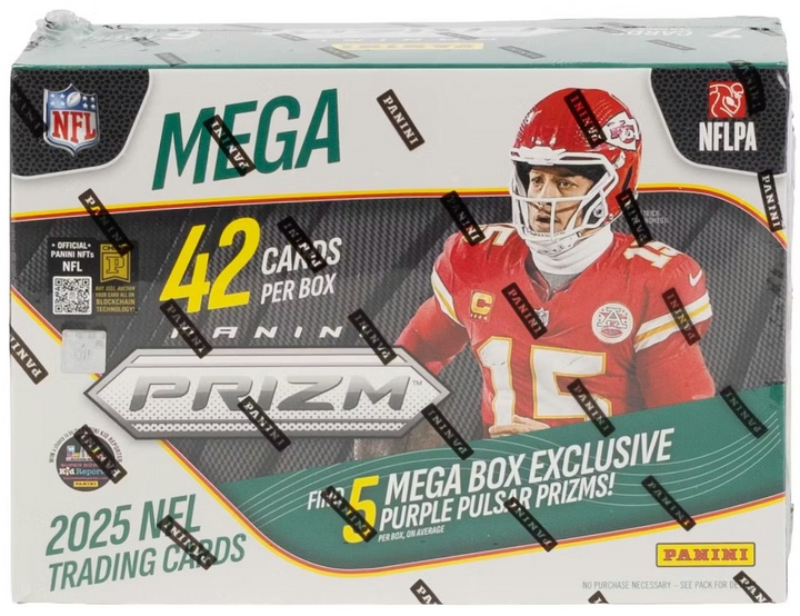 2025 Panini Prizm Football Hobby Mega Box