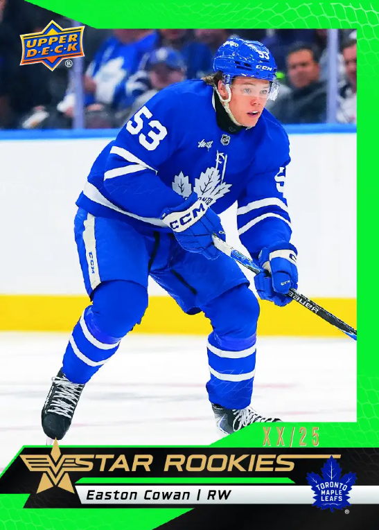 2025-26 Upper Deck Star Rookies Box